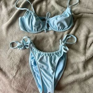 Light blue bikini